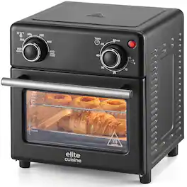 Elite Cuisine - EAFL2052 8.5qt Air Fryer Oven - Black