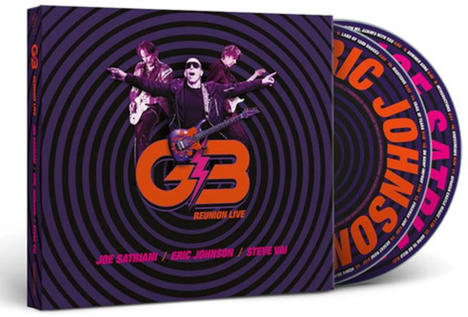 Joe Satriani - G3: 25th Anniversary Reunion Tour   - COMPACT DISCS [CD]