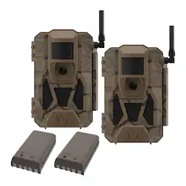Muddy - Matrix 2.0 Power Pack 36MP Dual Network Brown Cellular Camera 2 Pack