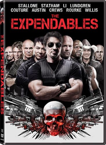 Front. The Expendables   - DVD.