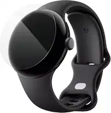 Front. ZAGG - Ultra Eco Smart Watch Screen Protector 41mm Google Pixel 4 - Clear.