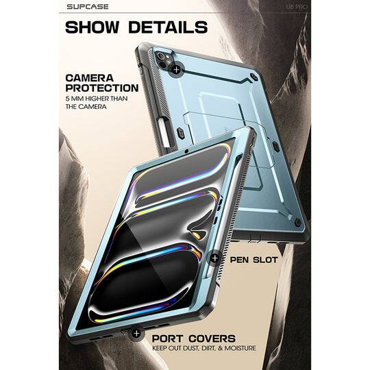 SUPCASE UB PRO

SHOW DETAILS

CAMERA PROTECTION
5MM HIGHER THAN THE CAMERA

PEN SLOT

PORT COVERS
KEEP OUT DUST, DIRT, & MOISTURE