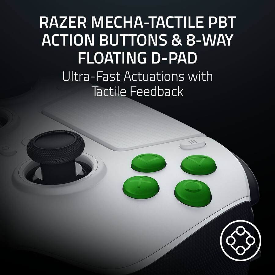 Razer Raiju V3 Pro Wireless Gaming Controller with TMR Thumbsticks and ...