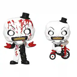 Funko Pop! 2pack Terrifier: Art the Clown - with Bike & Bloody