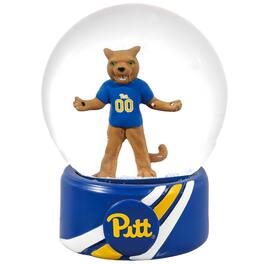Evergreen Enterprises - Pitt Panthers 100mm Mascot Glass Water Globe - Multicolor