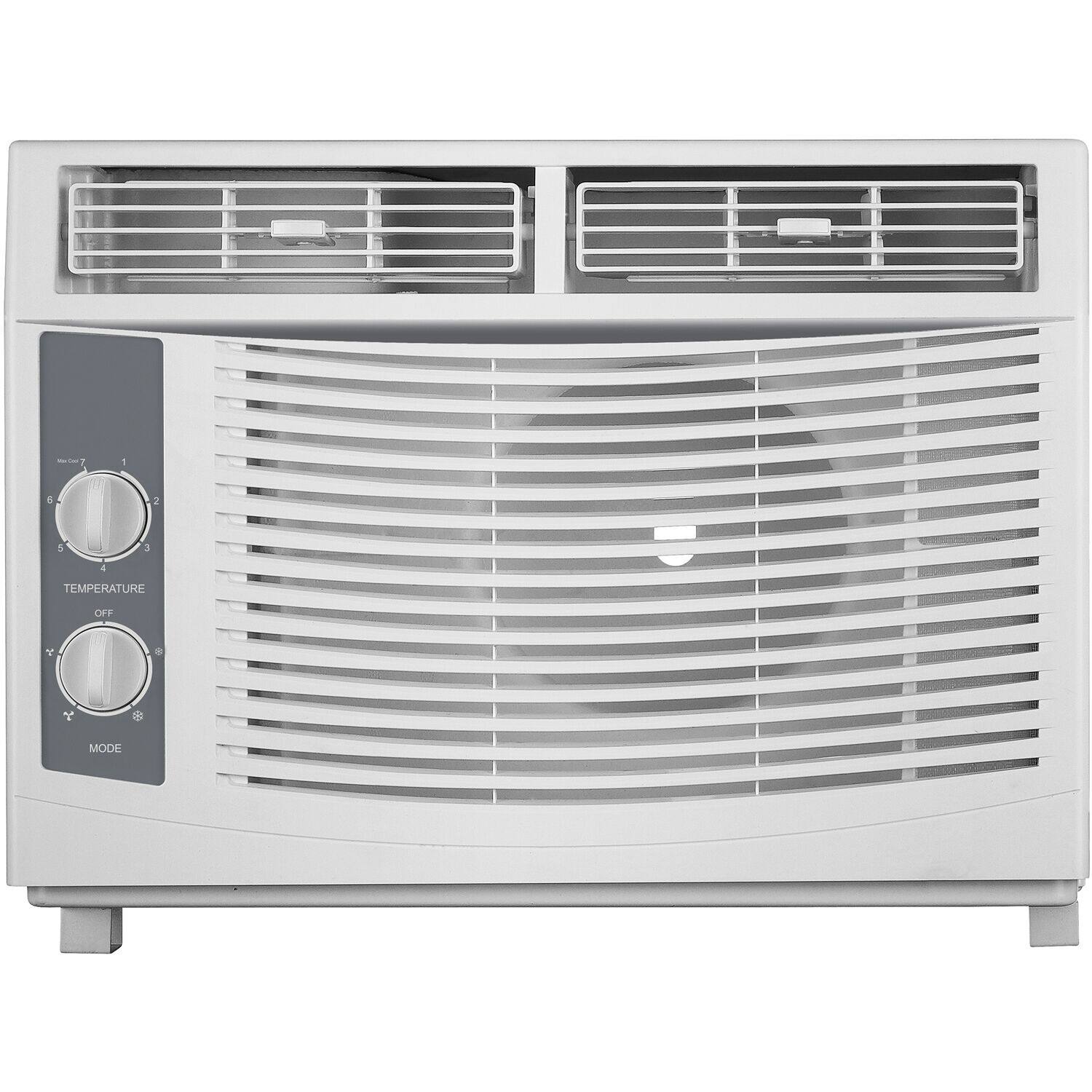 Front. Arctic Wind - 150 Sq. Ft. 5,000 BTU Window Air Conditioner - White.