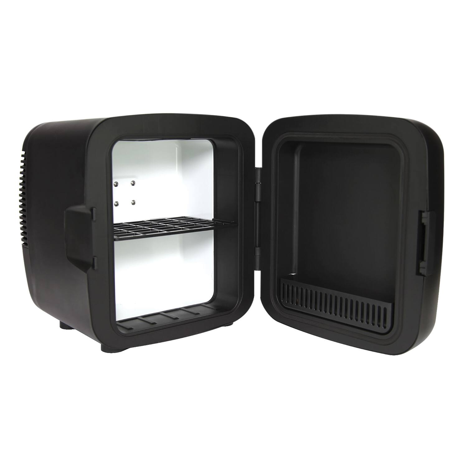 Alt View 4. Emerson - Emerson EFC-5001 Portable XL Mini Fridge Cooler for 12 Cans, 8L Capacity - Black.