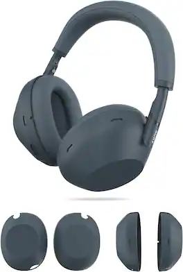 TUDIA - Snap-On PC Protective Case for Sony WH-1000XM6 Headphones, Black - Midnight Blue