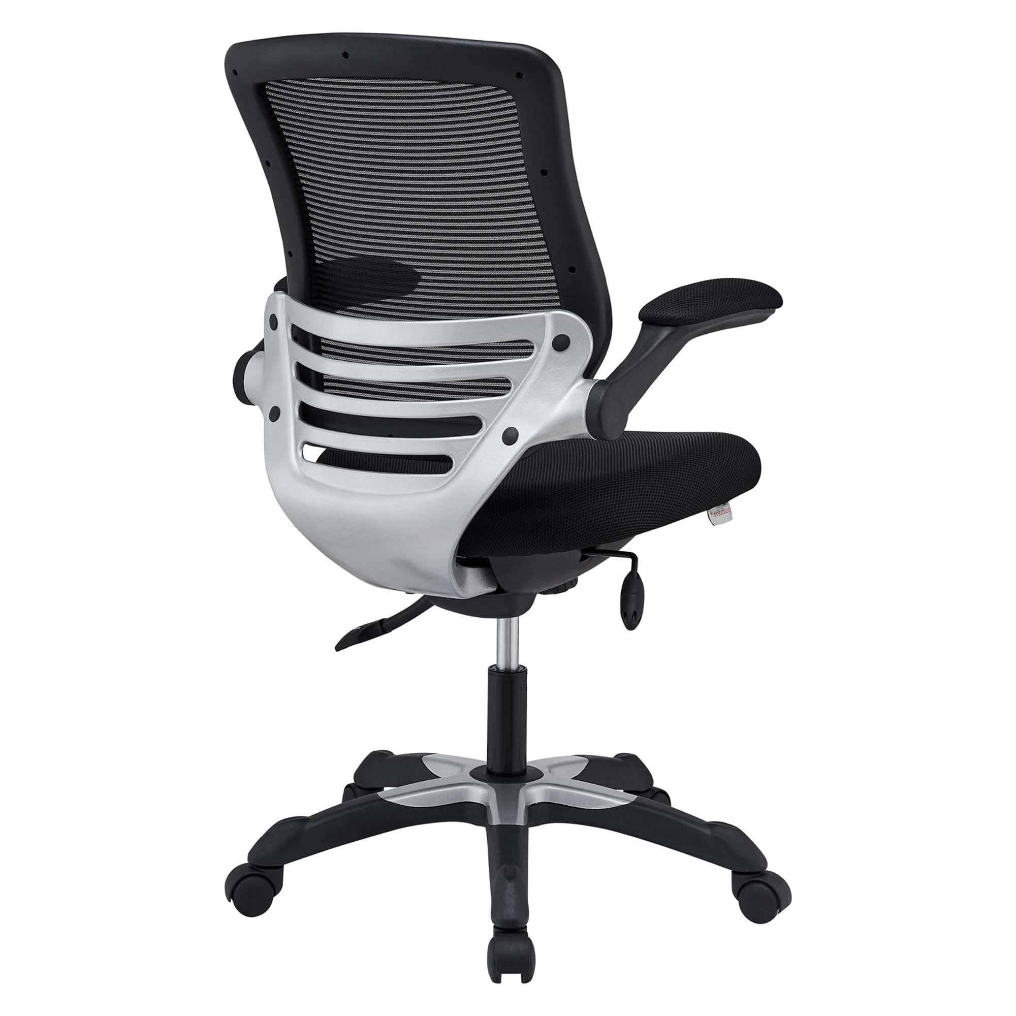 Alt View 2. Modway - Edge Mesh Office Chair by Modway - Black.