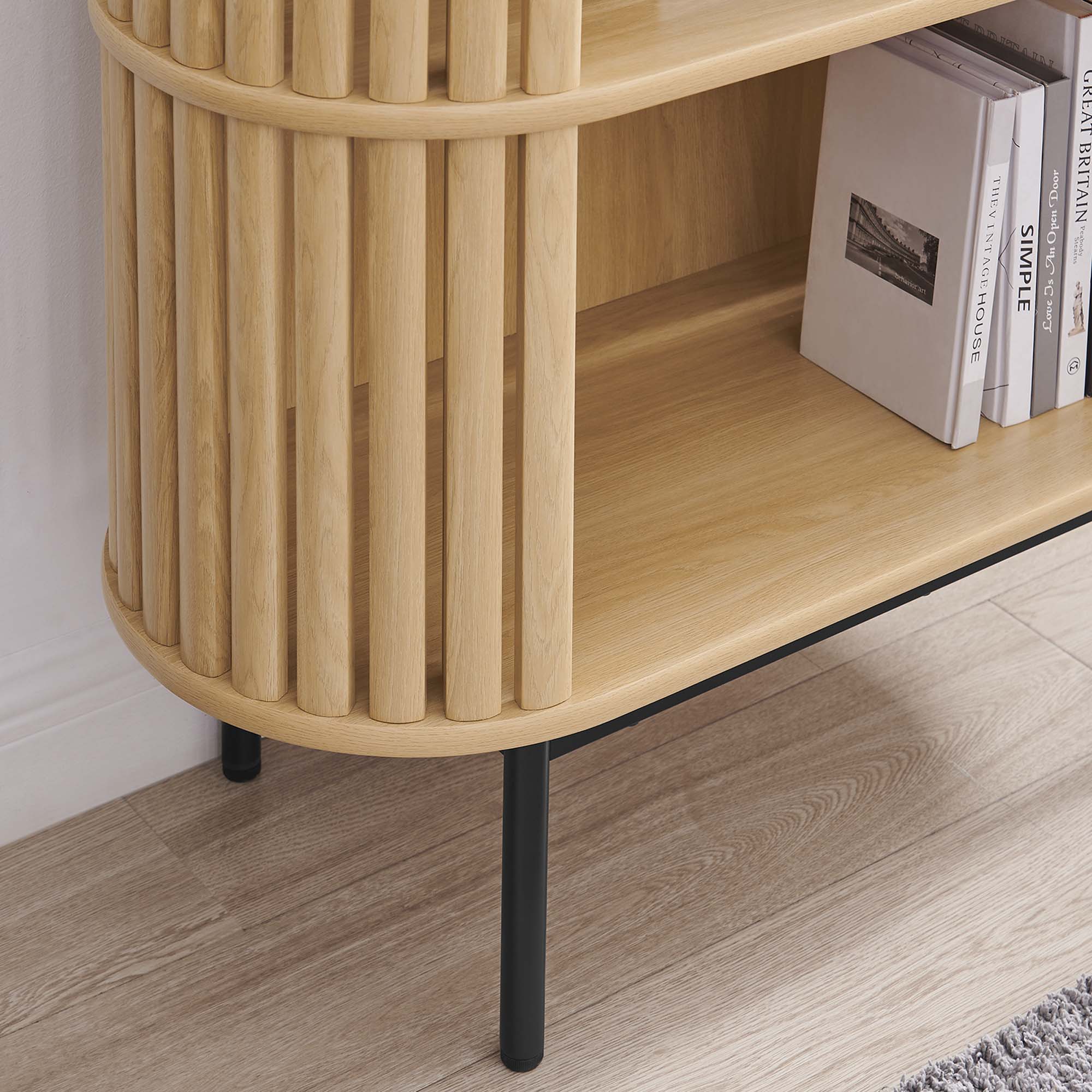 The text on the image reads:

"THE SIMPLE HOUSE
GREAT BRITAIN"