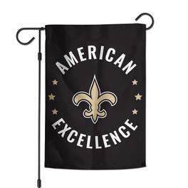 WinCraft - New Orleans Saints 12" x 18" Double-Sided America 250 Garden Flag - Multicolor
