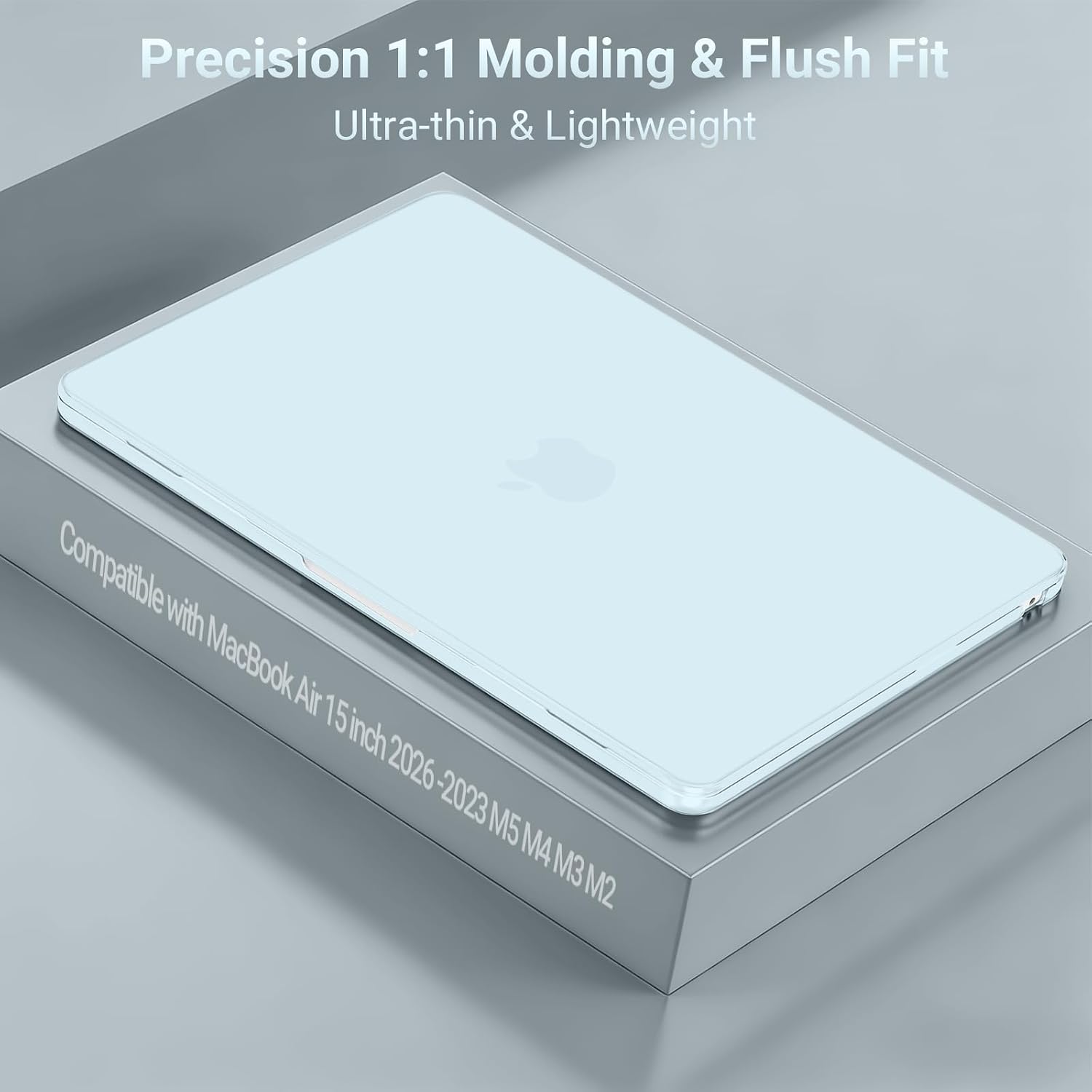 mosiso Case for MacBook Air 15 inch M5 2026 2025 2023 M4 M3 M2 A3448 ...