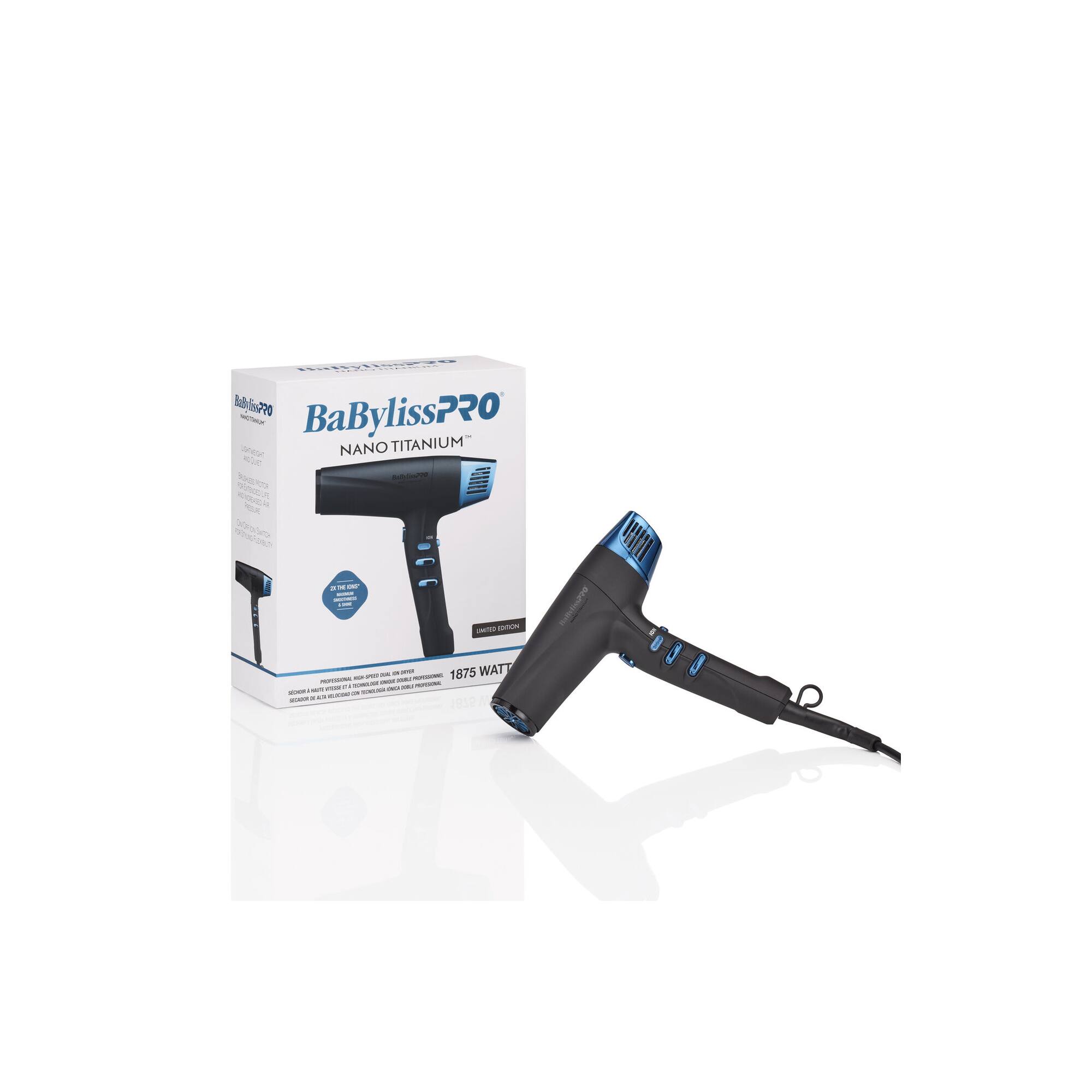 Babyliss Conair BNTMB9100 Black And Blue Dryer Limited Edition