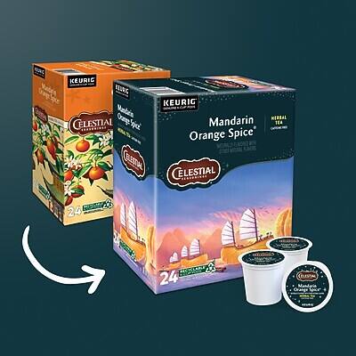 KEURIG Mandarin Orange Spice CELESTIAL CELESTIAL 24  
KEURIG Mandarin Orange Spice CELESTIAL CELESTIAL 24