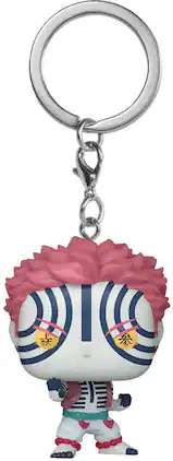 Funko - Keychain: Demon Slayer - Akaza - COLLECTIBLES - Multicolor