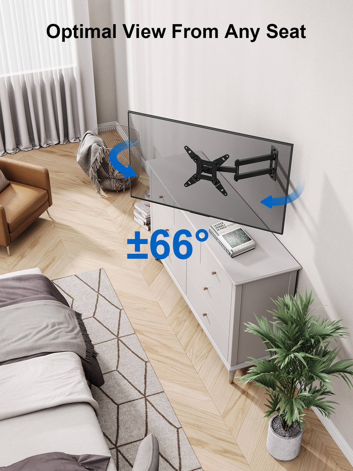 Optimal View From Any Seat

±66°