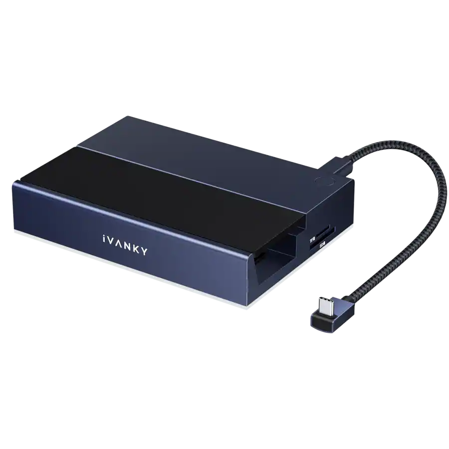 Docking Station 8-in-1 Per ROG Ally E Steam Deck - Con HDMI 4K@120Hz, 100W PD, Ethernet - Foto 5