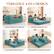 VERSATILE 4-IN-1 DESIGN
Serene Retreat for Solitude
Intimate Haven for Two
Fun Board Game Session
Secluded Four-Square Sanctuary