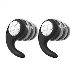 Stock Preferred - Silicone Noise Cancelling Waterproof Earplugs - Black