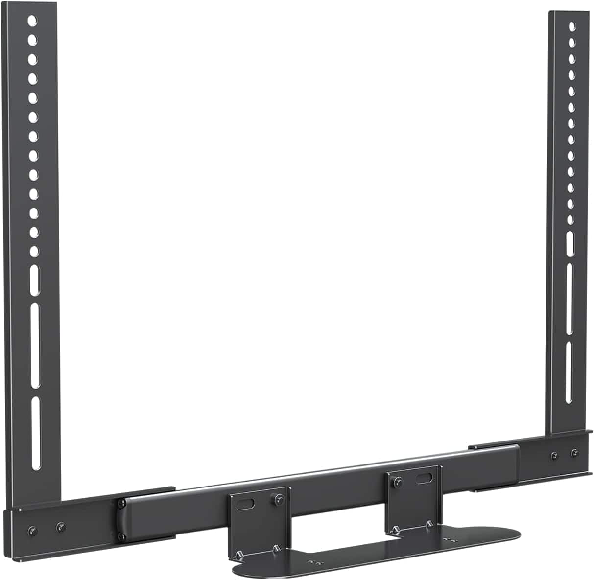Schertz - Easy Access Soundbar Bracket for SONOS Beam – Sliding Block Design – Fits TVs up to VESA 600x400mm – Heavy-Duty Aluminum - Black