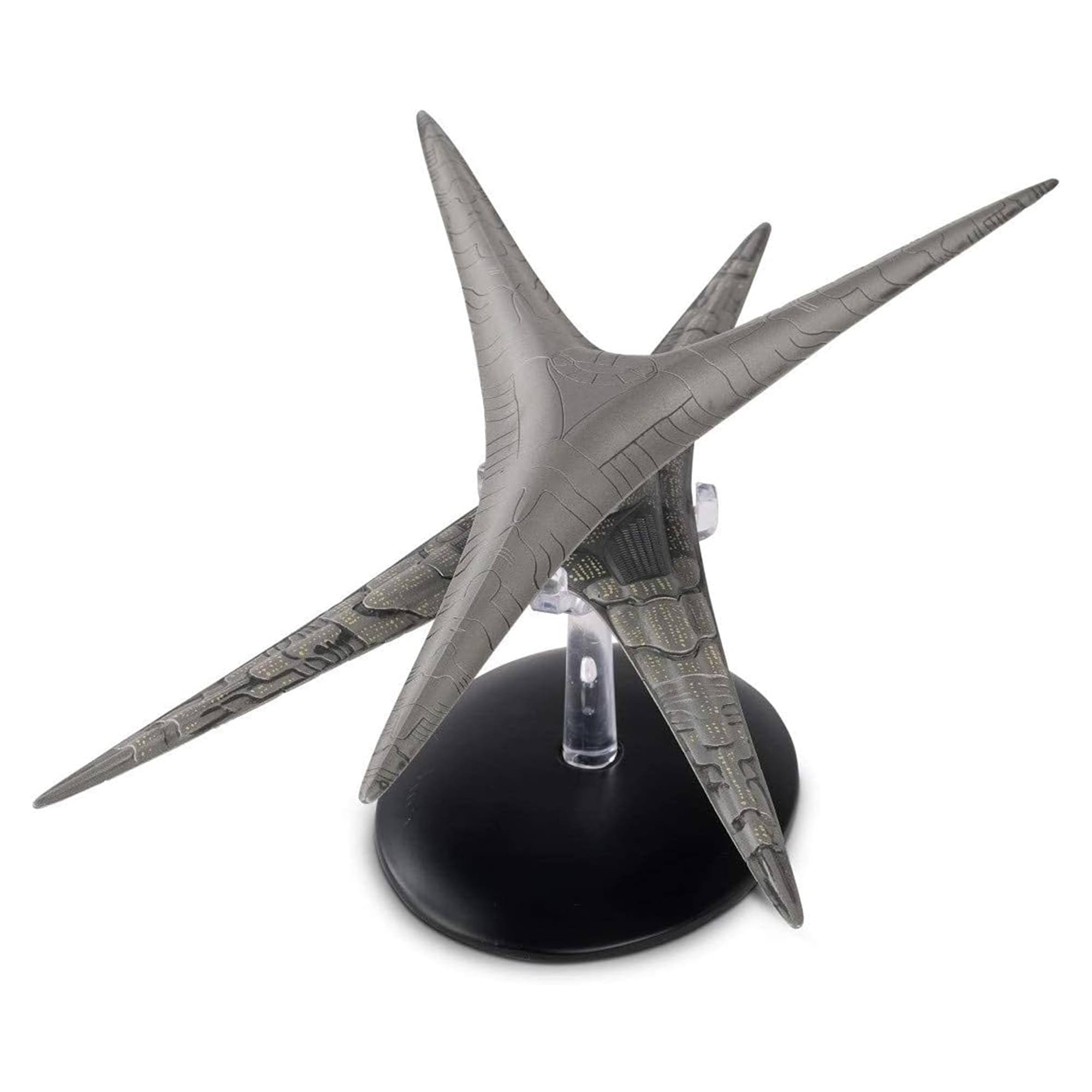 Alt View 1. Eaglemoss - Eaglemoss Battlestar Galactica Ship Replica | Modern Basestar (Blood and Chrome) - Grey.