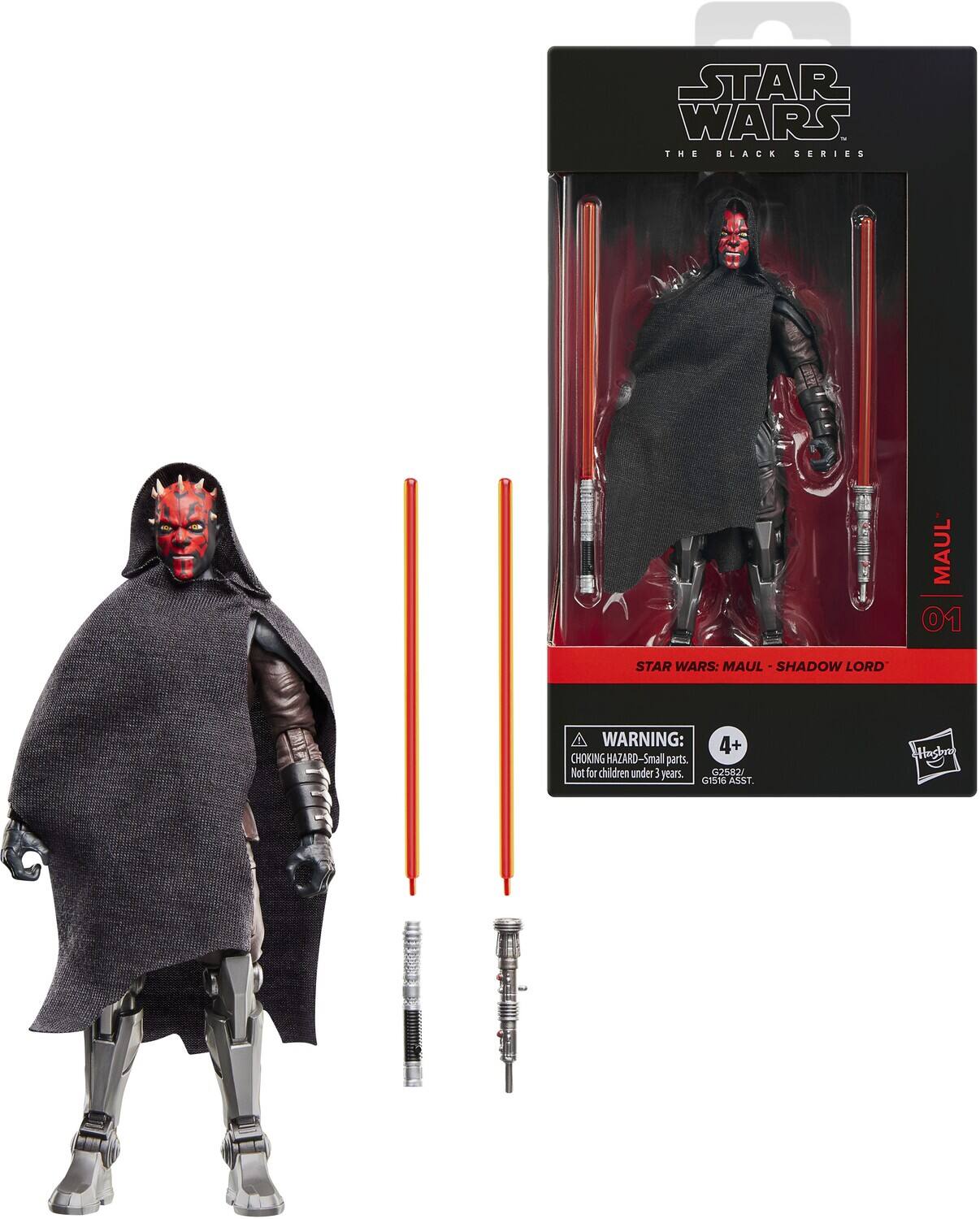 Star Wars: Maul - Shadow Lord - Black Series - Maul Action Figure - COLLECTIBLES