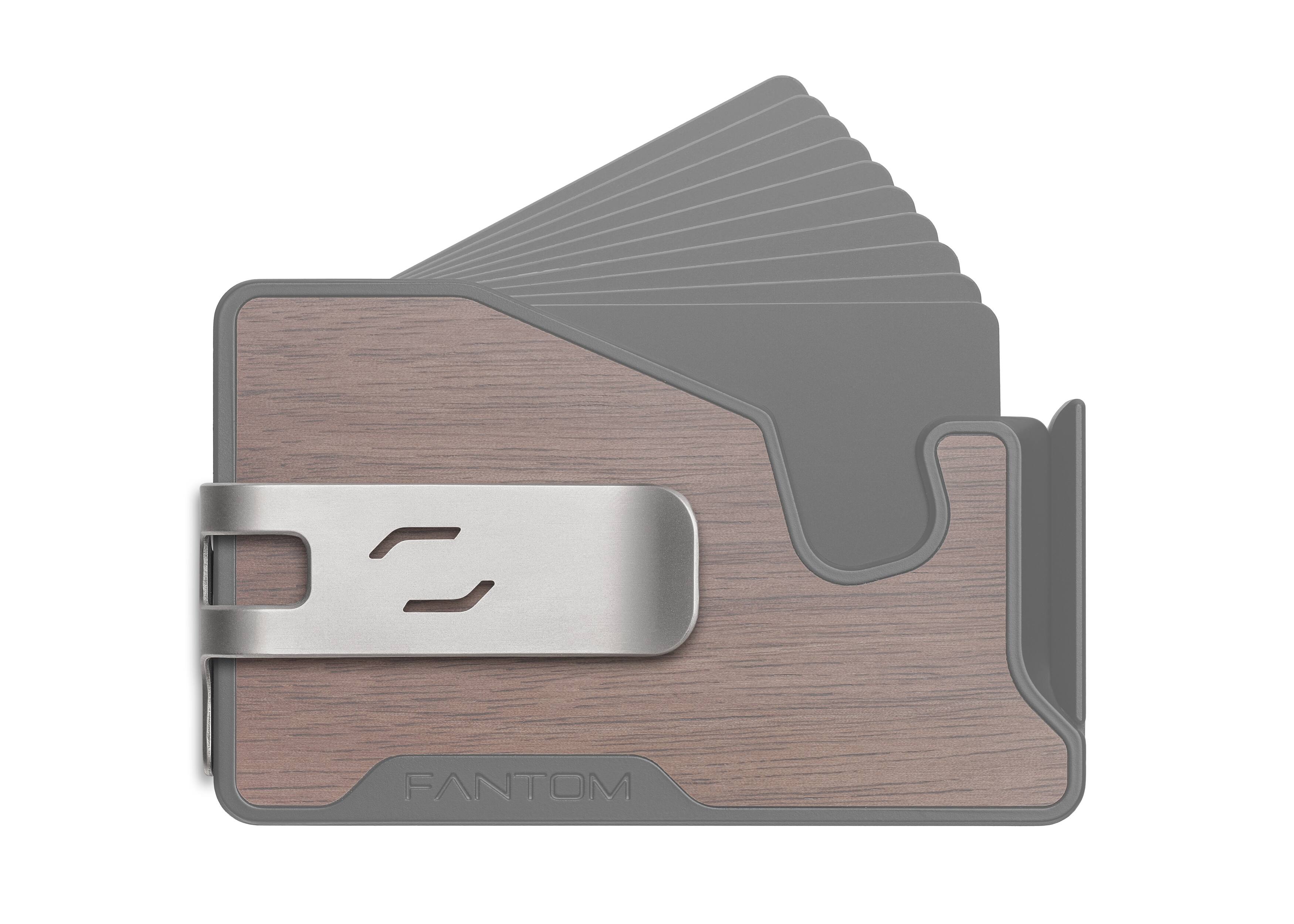 Back. Fantom - M Money Clip for Fantom M Wallet - Titanium.