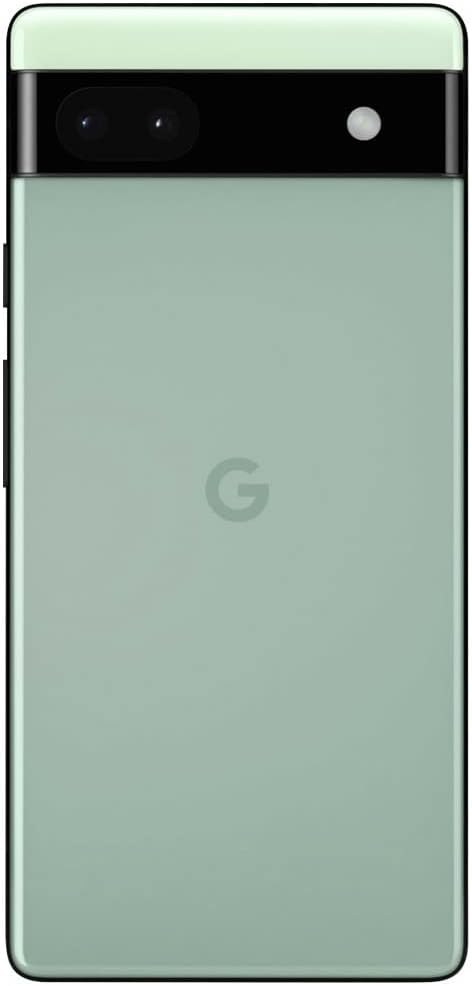 Left. Google - Google Pixel 6a GX7AS (Fully Unlocked) 128GB - Sage.