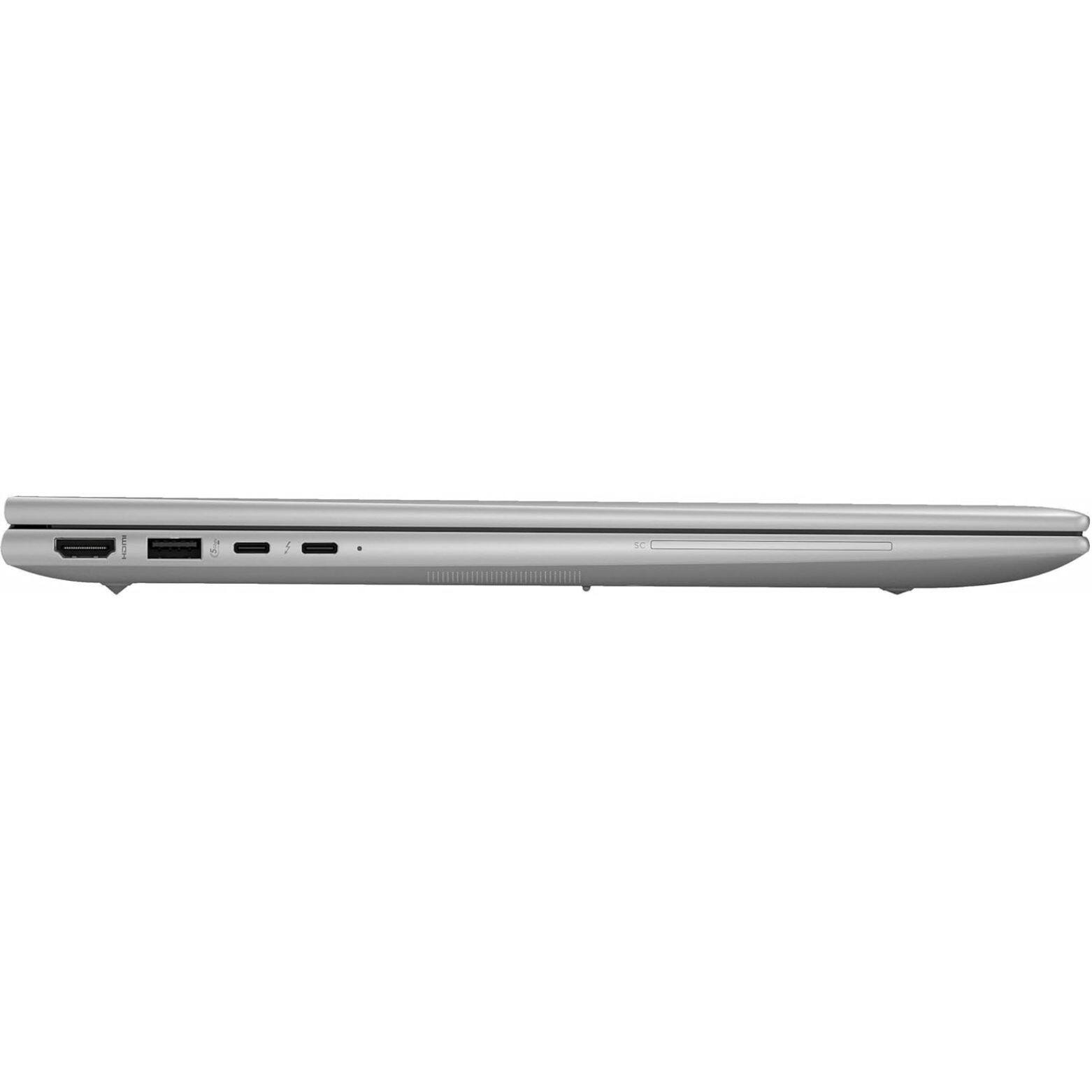 Alt View 5. HP - ZBook Firefly G7 14" FHD Intel Core i5-10310U 1.7 GHz 16 GB DDR4 256 GB SSD Intel UHD Graphics Windows 11 Pro Laptop - Silver.