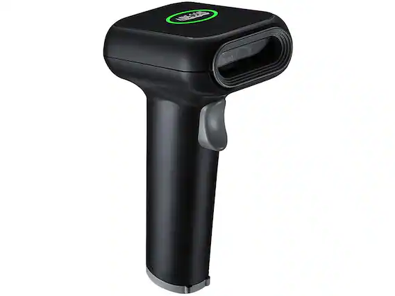 Front. Adesso - Adesso NUSCAN 2700R 2D Wireless Barcode Scanner with Charging Cradle - Black.