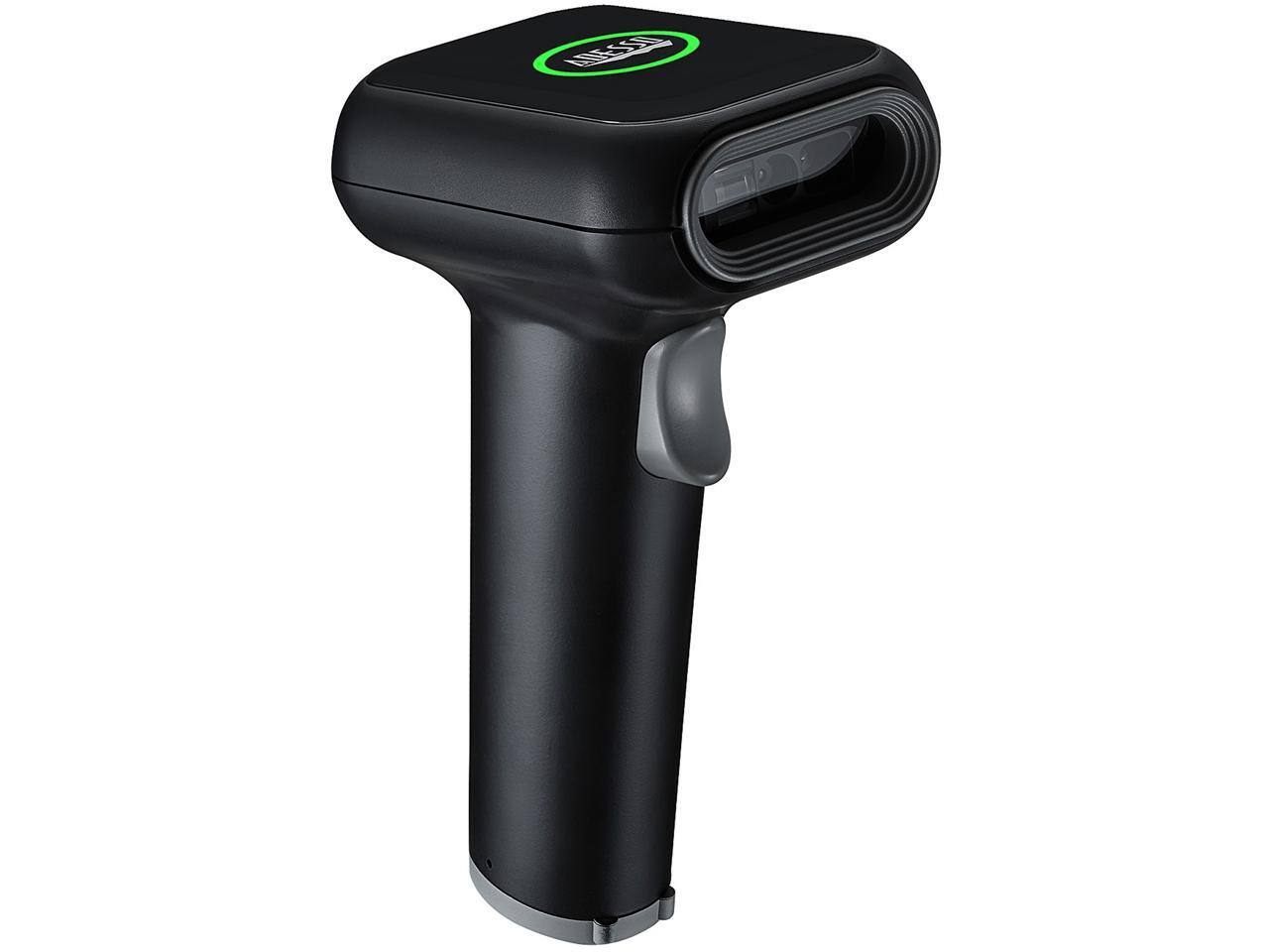 Front. Adesso - Adesso NUSCAN 2700R 2D Wireless Barcode Scanner with Charging Cradle - Black.