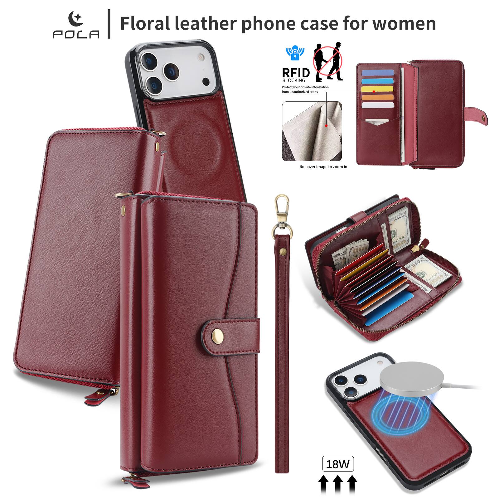 Floral leather phone case for women

RFID BLOCKING
Protect your private information from unauthorized access

Roll over image to zoom in

18W