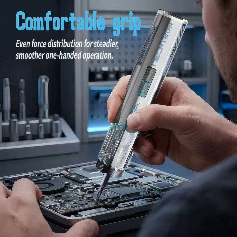 Comfortable grip  
Even force distribution for steadier, smoother one-handed operation.