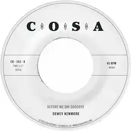 Dewey Kenmore - Before We Say Goodbye - VINYL LP