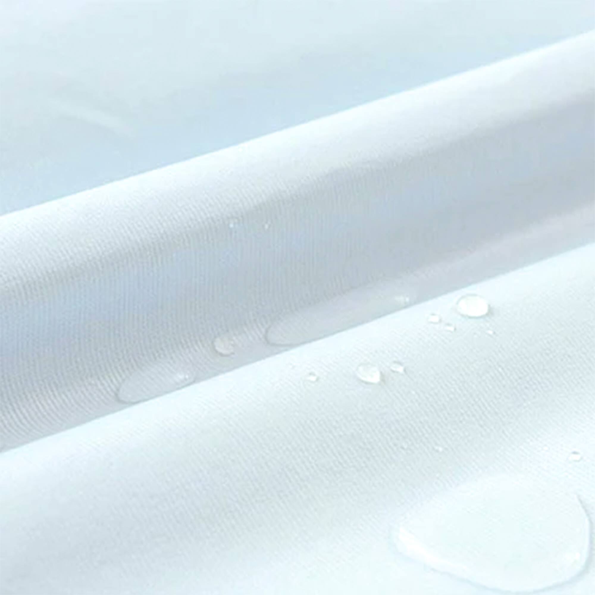 Alt View 4. Sleepgram - Sleepgram Breathable Sweat Proof Cotton Cover Mattress Protector, King, White - White.