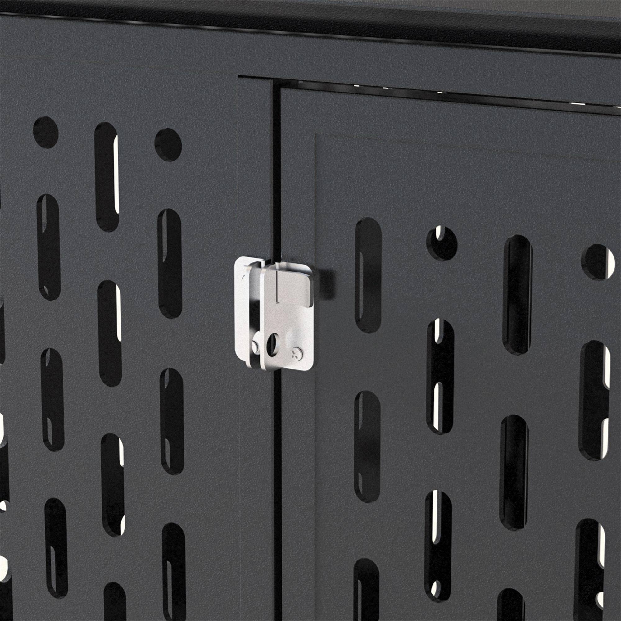 Left. Pefilos - 45" Heavy Duty Metal Dog Crate with 4 Universal Wheels, Dog Kennel for Large Dog Cage.