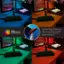 FULL SPECTRUM Color-Select: Cycle through 8 colors on fade and stream settings. Control light levels with dimming feature.