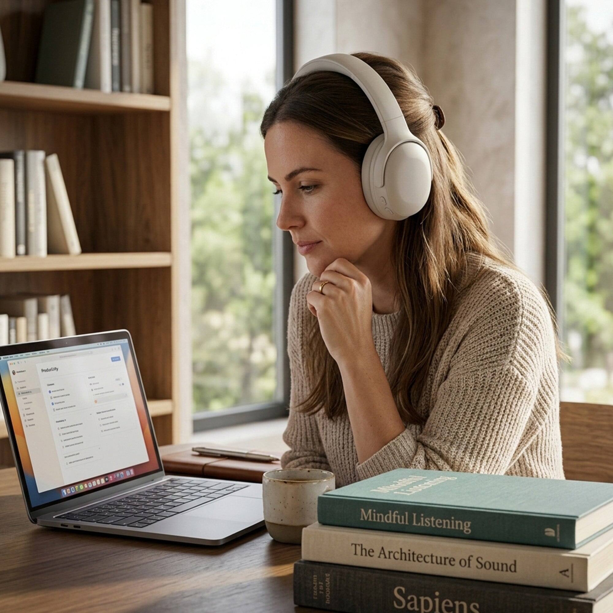 Productivity
10070000001 SOOP
FROM
161
BOOKSAC
Listening Mindful Listening The Architecture of Sound Sapiens