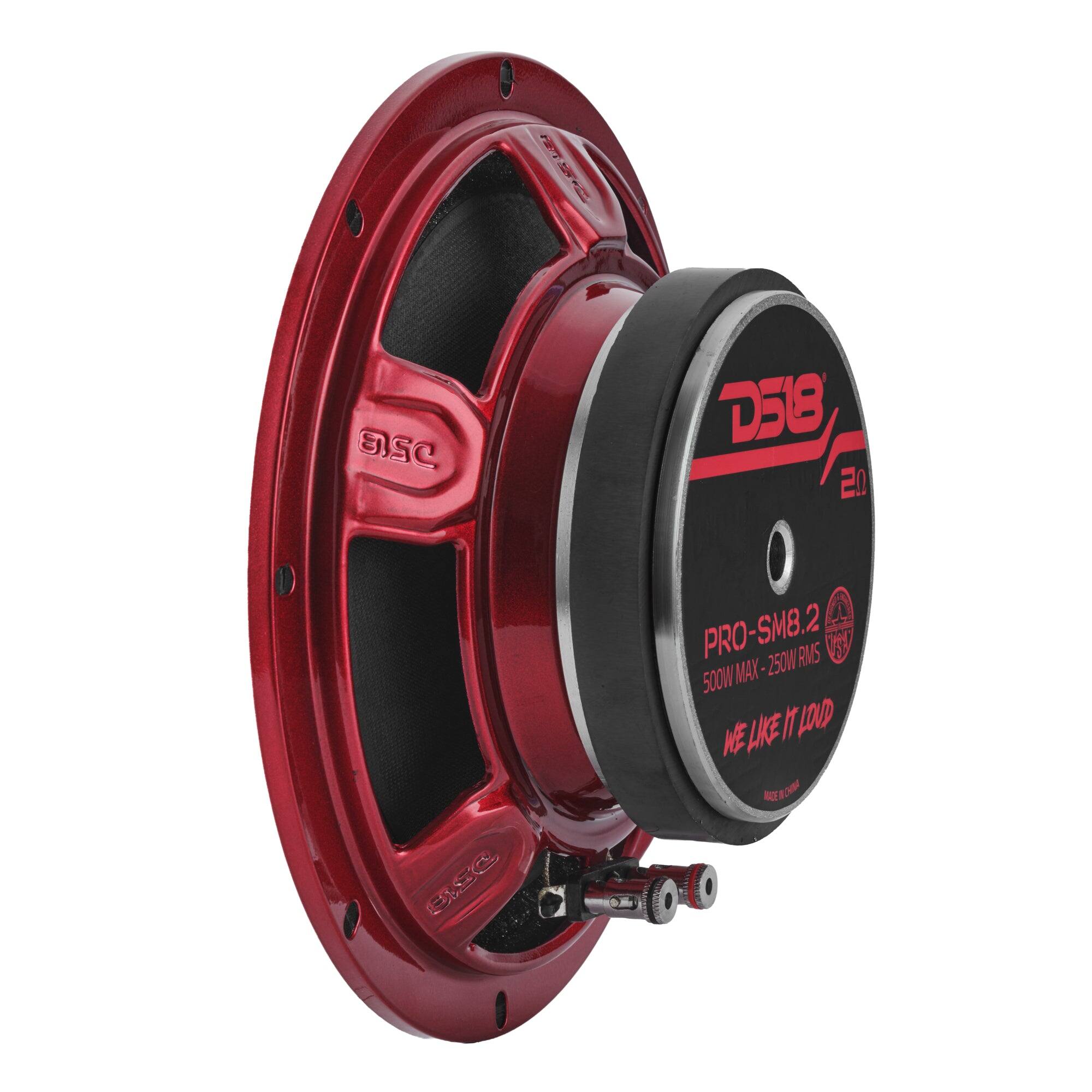 25  
2218  
D518 2.0  
USC  
PRO-SM8.2 500W MAX-250W RMS  
WE LIKE IT LOUD