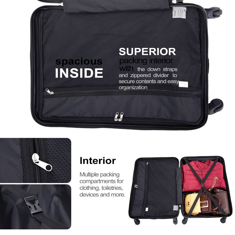 SUPERIOR spacious packing interior with the down straps INSIDE and zippered divider to secure contents and easy organization

Interior

Multiple packing compartments for clothing, toiletries, devices and more.