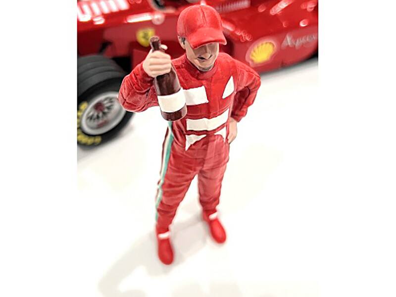 Angle. American Diorama - "Racing Legends" 2000's Figure B for 1/18 Scale Models by American Diorama - Multi.