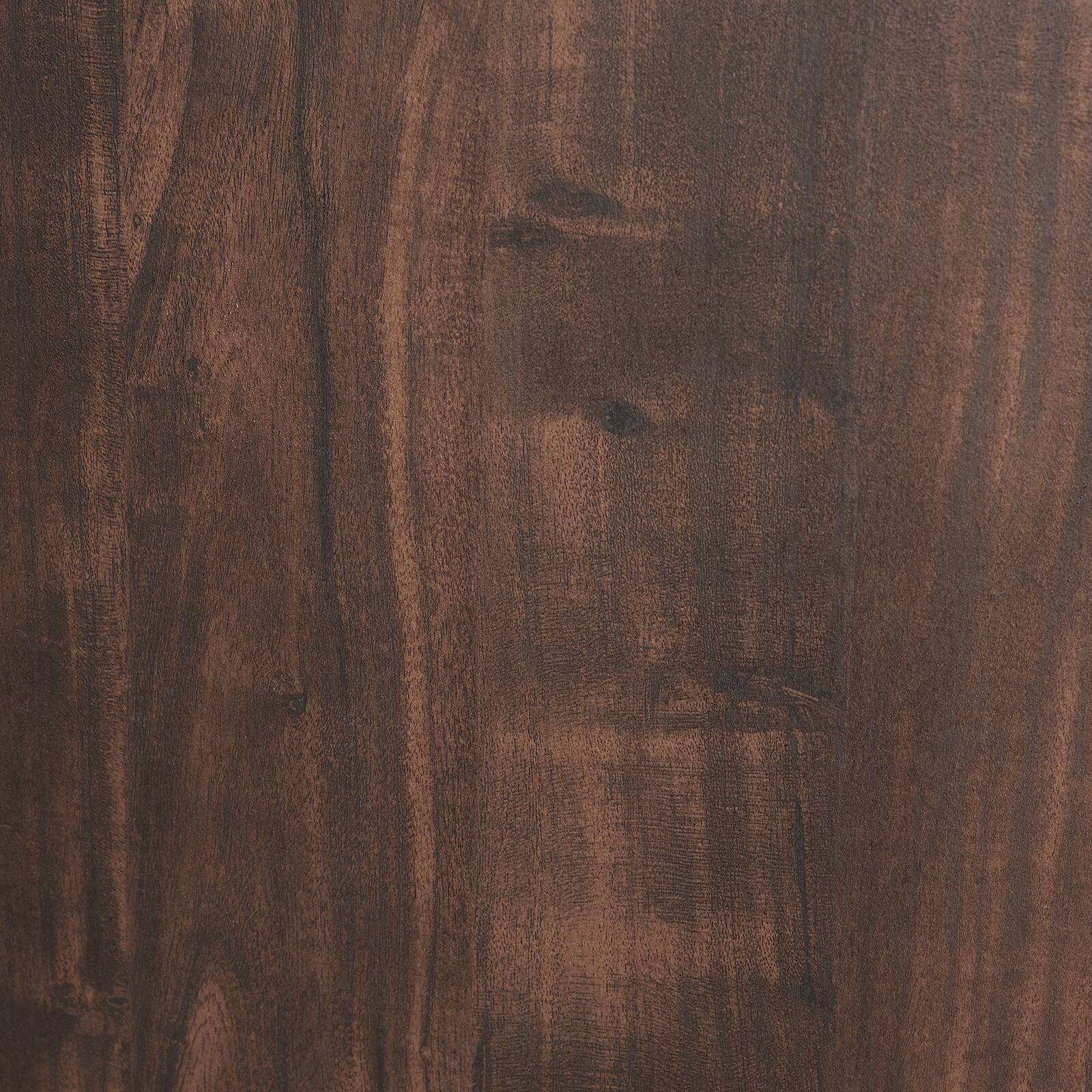 Alt View 3. Chateau Abodes - 60" Contemporary TV Stand with 18" Fireplace Insert, Modern Entertainment Console for up to 65" TVs - Brown.