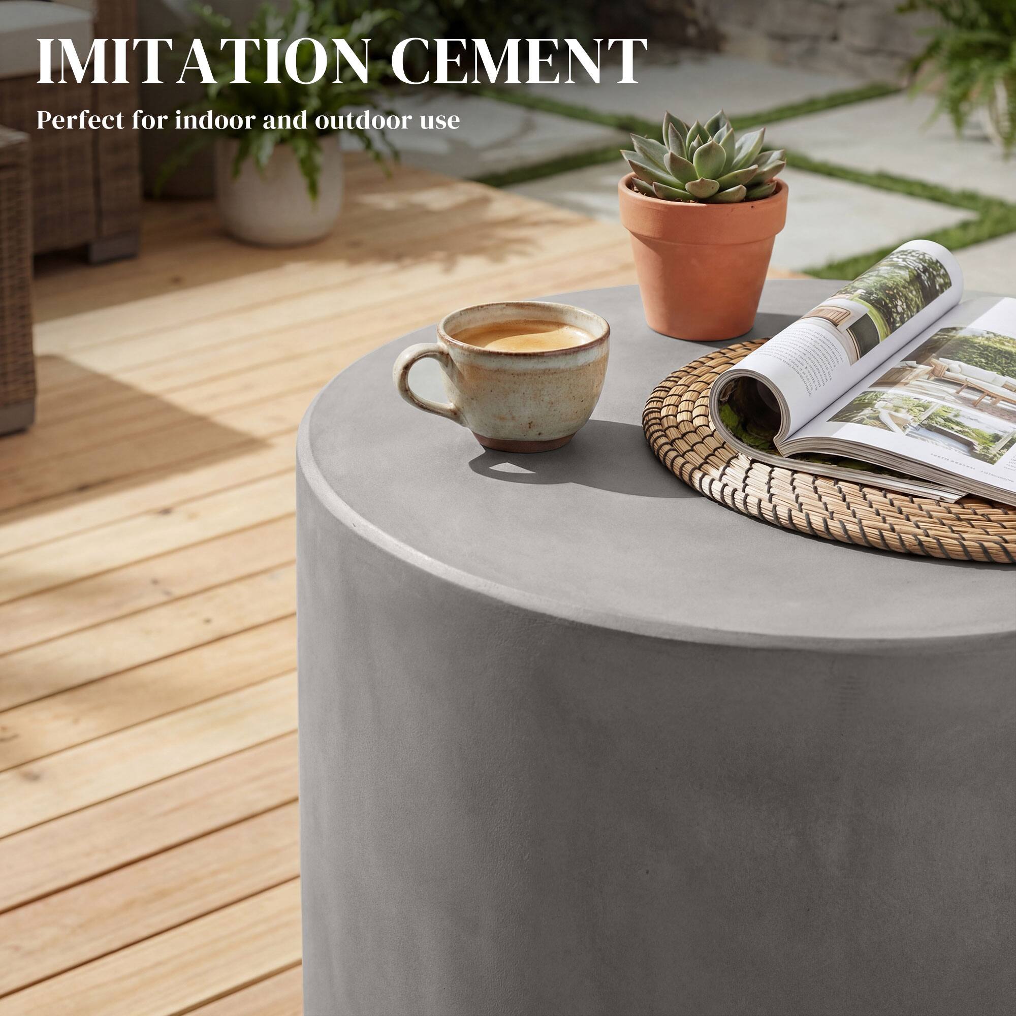 IMITATION CEMENT  
Perfect for indoor and outdoor use
