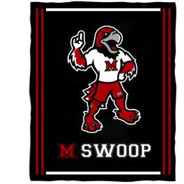 Vive La Fete - Miami University RedHawks 36'' x 48'' Children's Mascot Plush Blanket - Multicolor