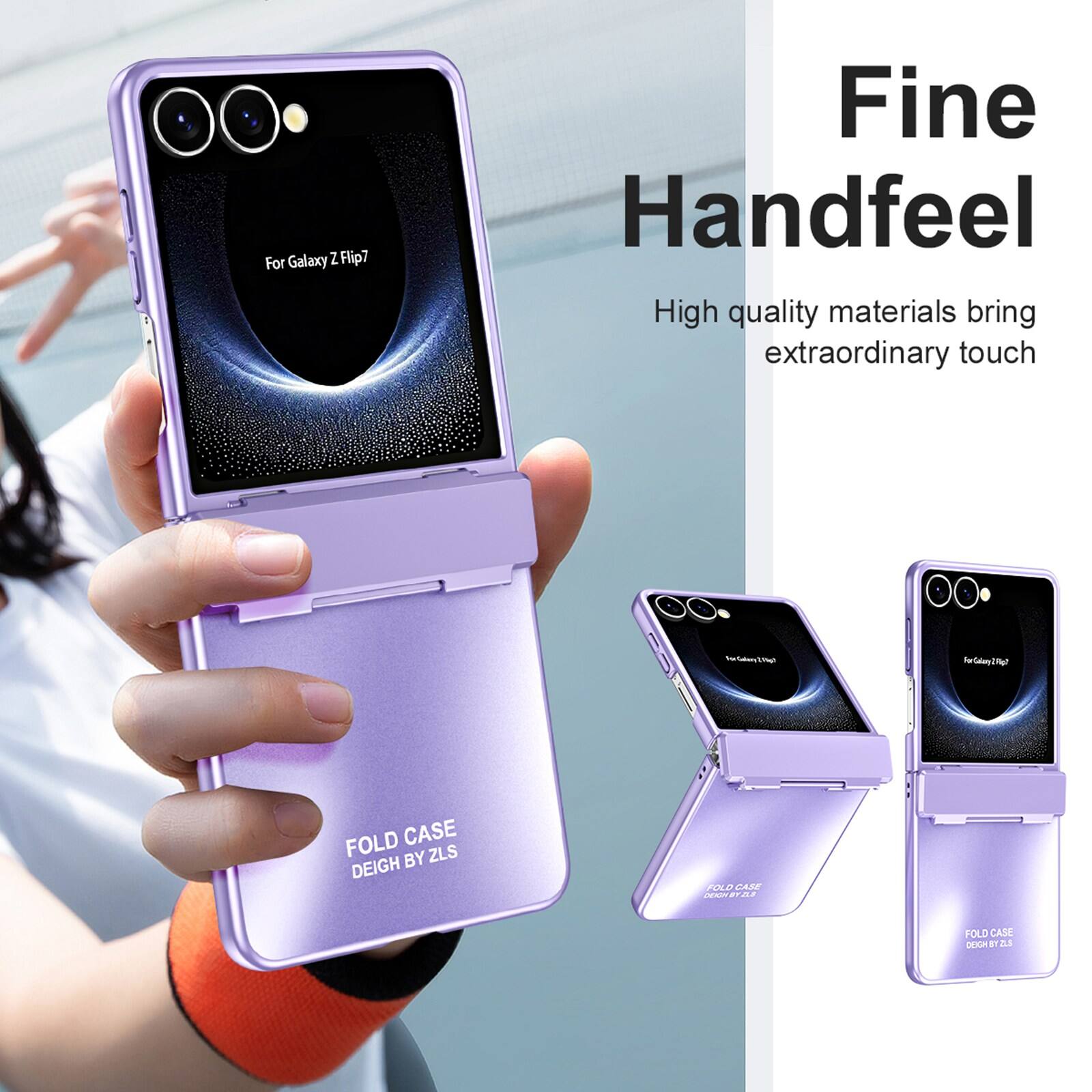 For Galaxy Z Flip7 Fine Handfeel High quality materials bring extraordinary touch - FOLD CASE BY ZLS DEIGH FED LANE 222 FOLD CASE OEI 11