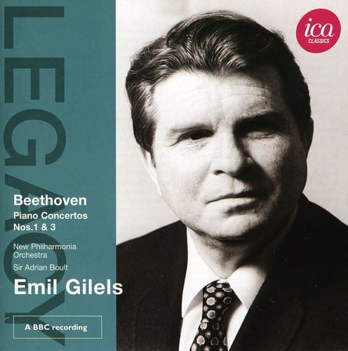 Emil Gilels - Piano Concertos Nos. 1 & 3  - COMPACT DISCS