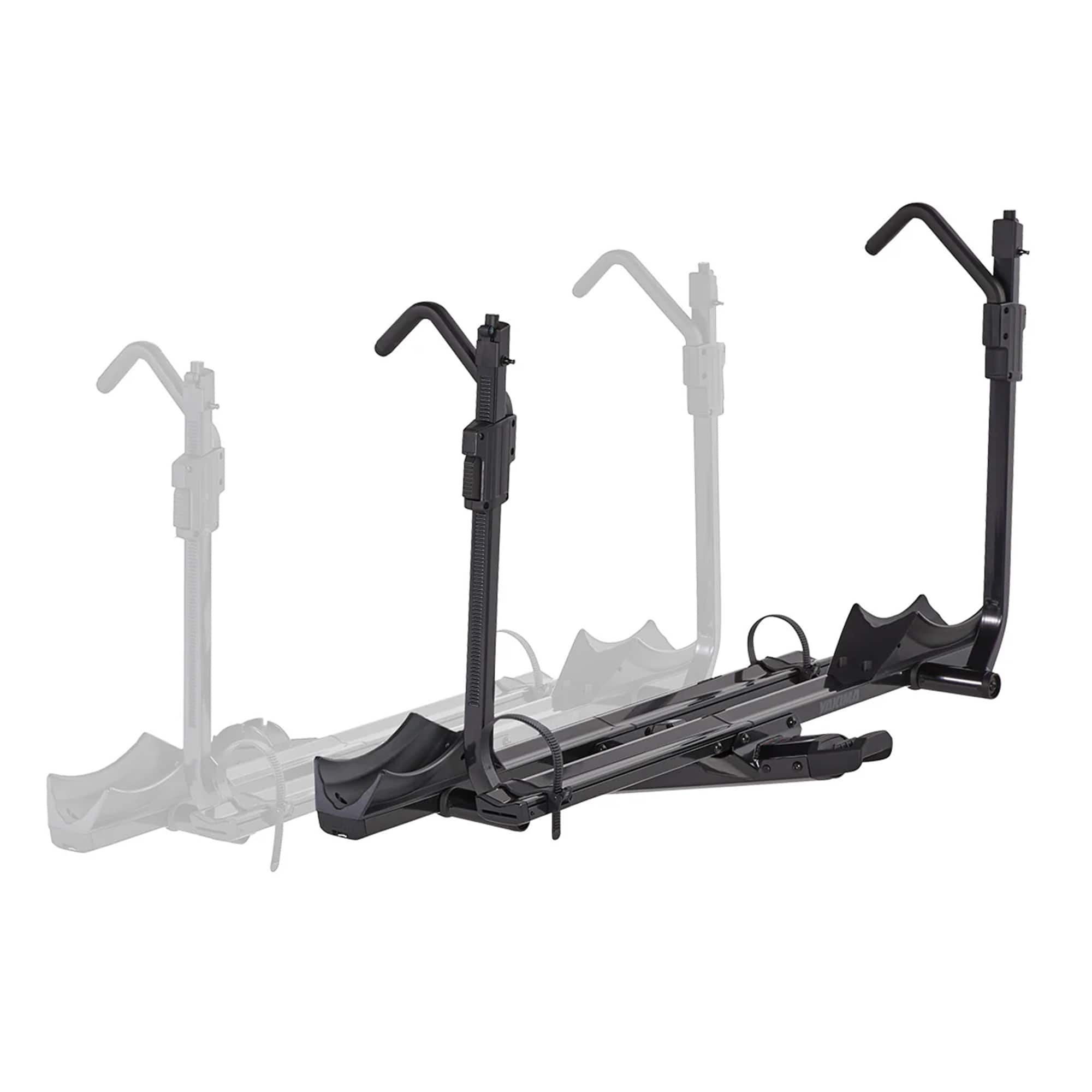 Yakima - StageTwo Add-On Premium Platform 2 Bike Tray Hitch Bike Rack - Anthracite