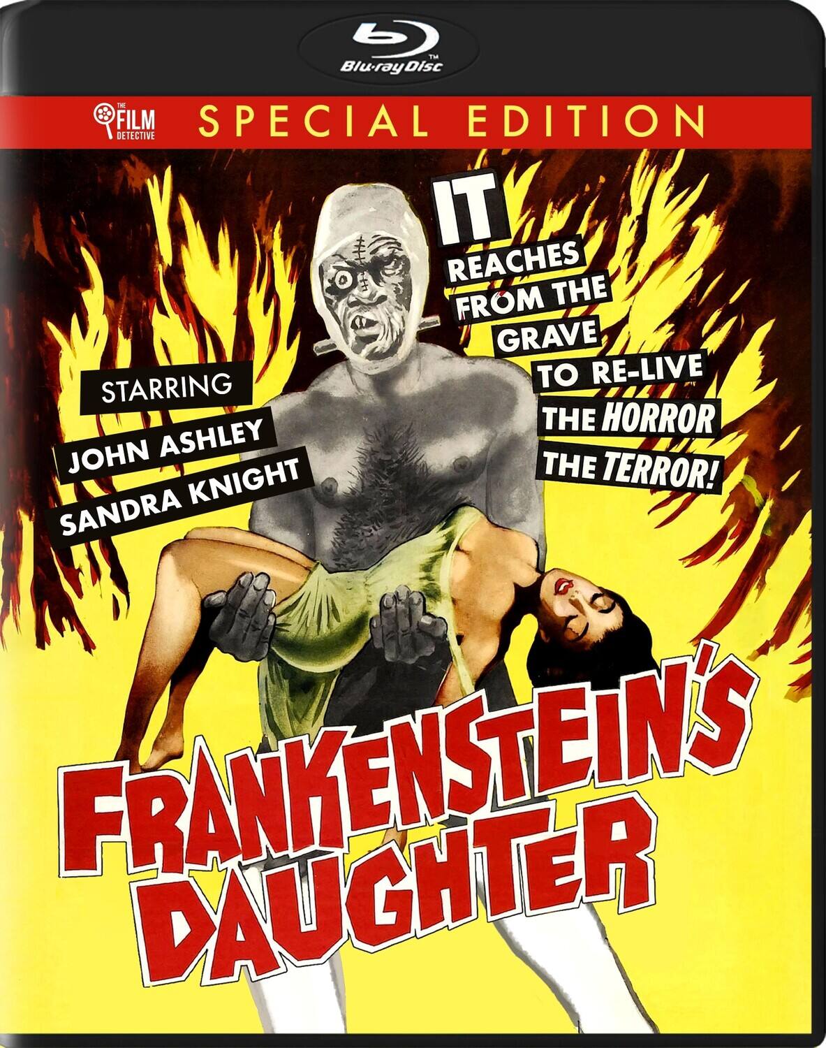 Front. Frankenstein's Daughter   - BLU-RAY.