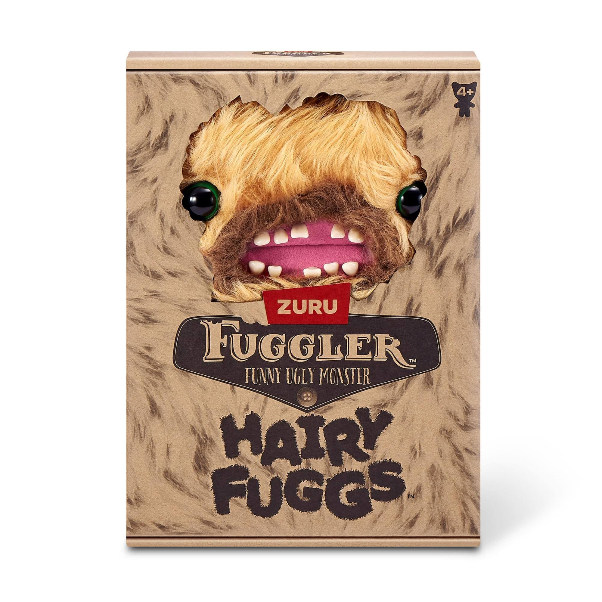 4+  
ZURU  
FUGGLER™  
FUNNY UGLY MONSTER  
Hairy Fuggs