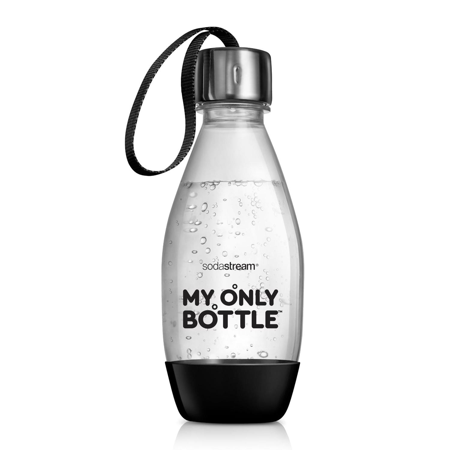 SodaStream - My Only Bottle 0.5 L Carbonator Bottle 1 pk - Black